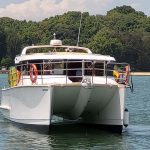 SunRider Yacht | 40ft Motorised Catamaran | Singapore Yacht Charter